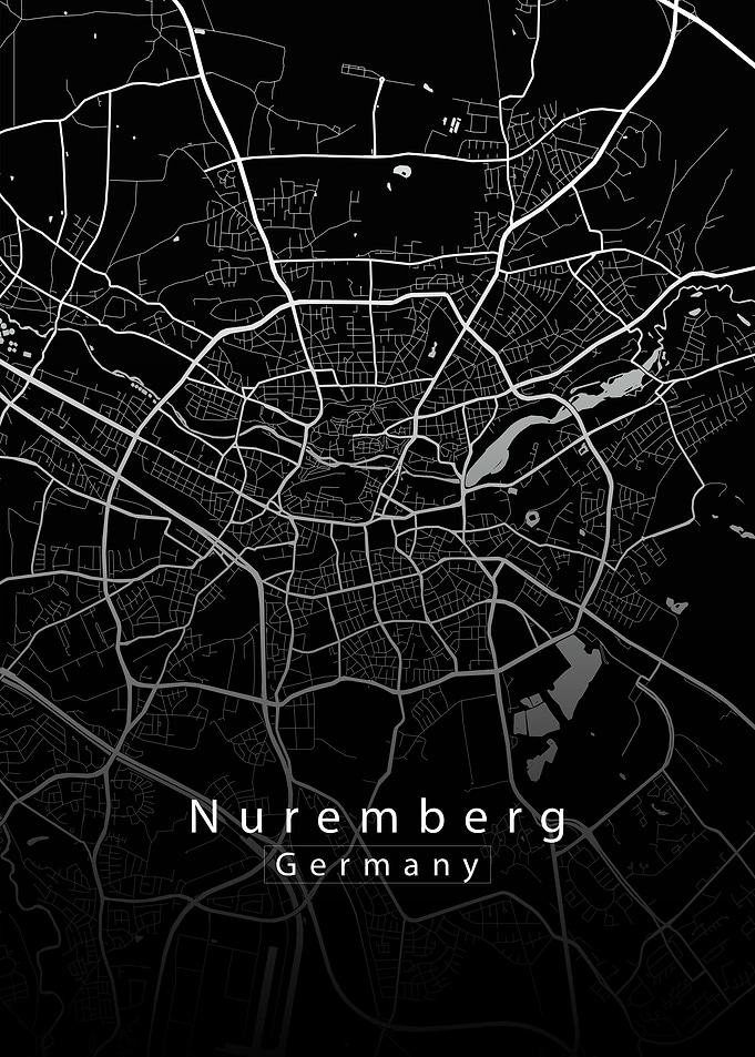 Nuremberg City map