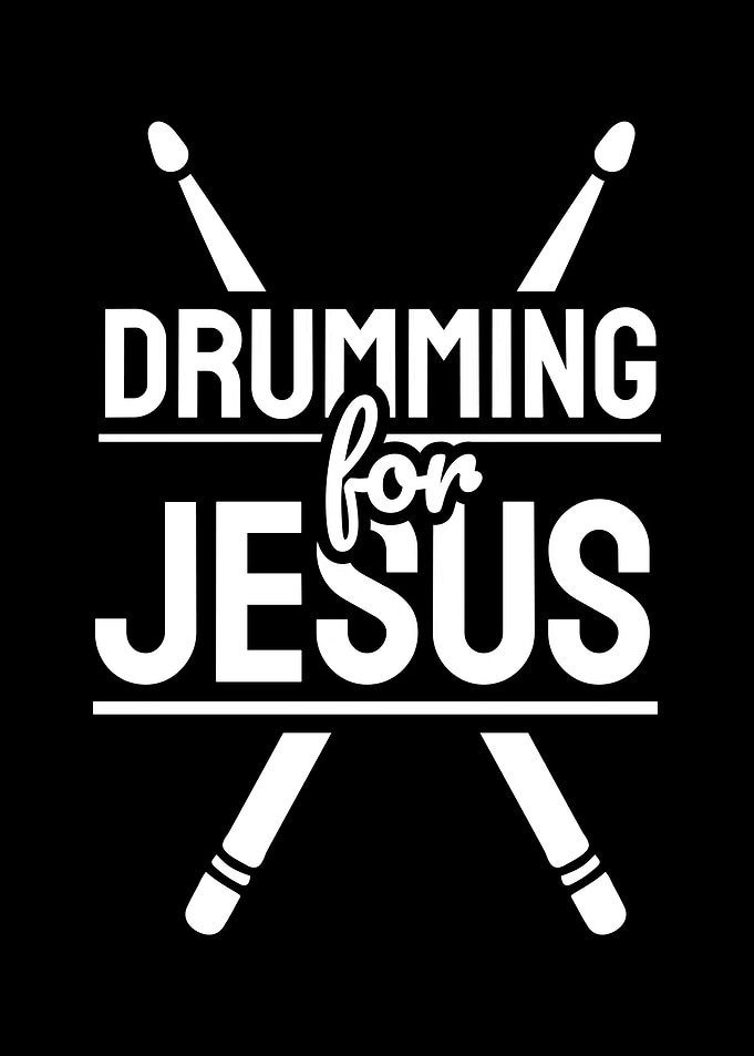 Drumming for Jesus drummer
