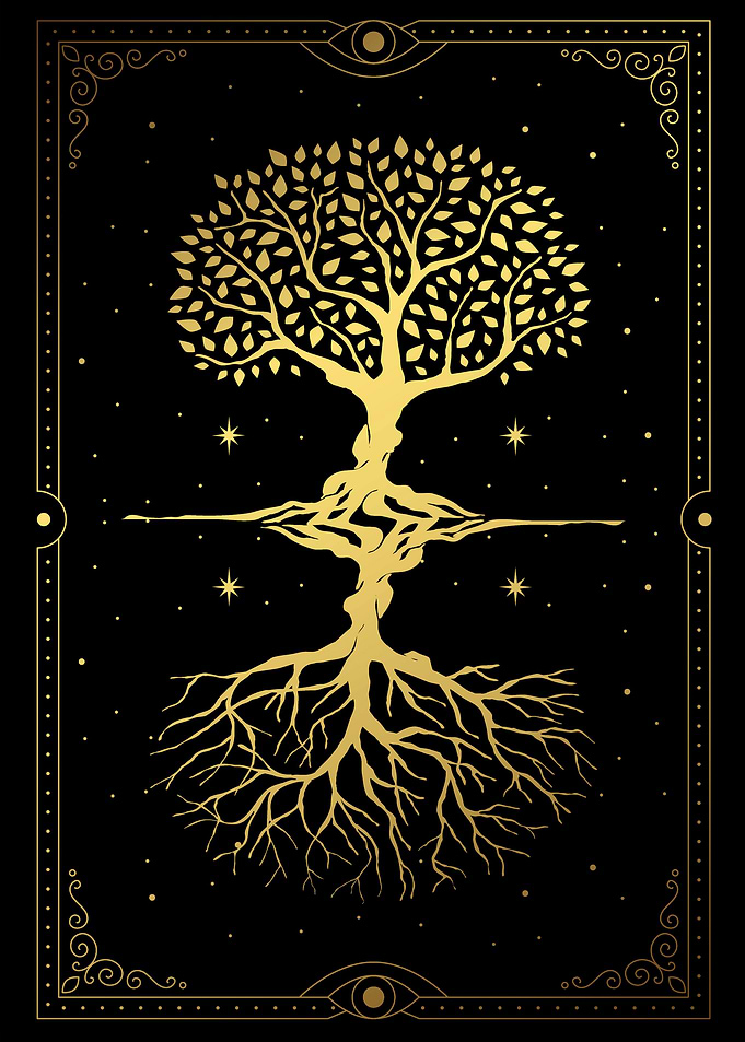 mystical sacred tree
