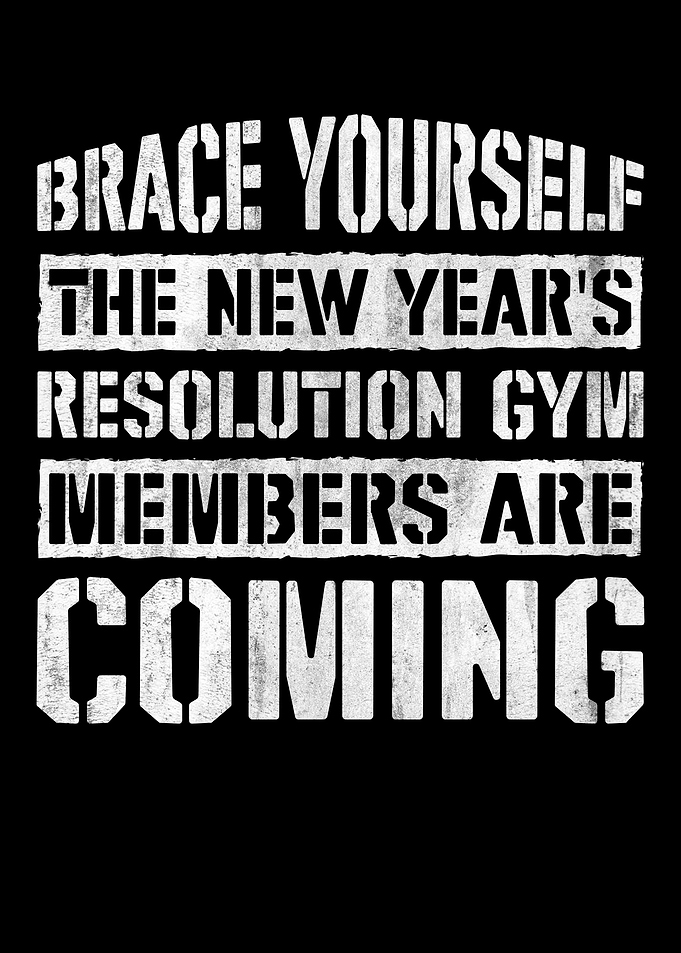 New Year Resolution Gym