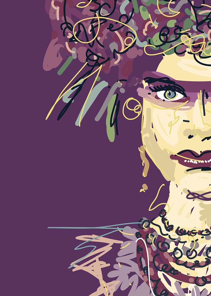 Bruised Flower Girl