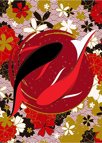 Japanese Koi Fish Yin Yang