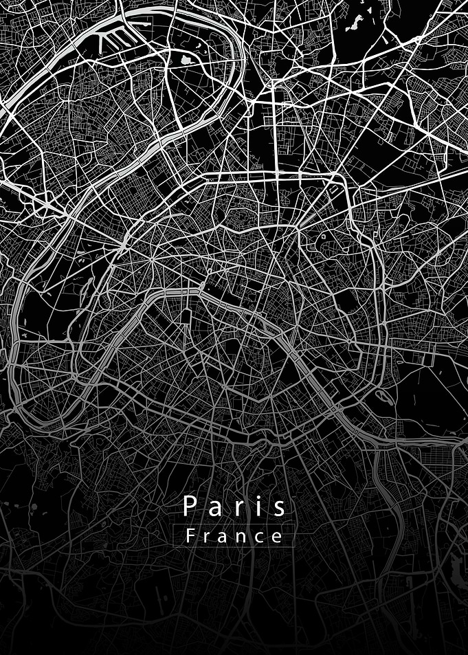 Paris City Map