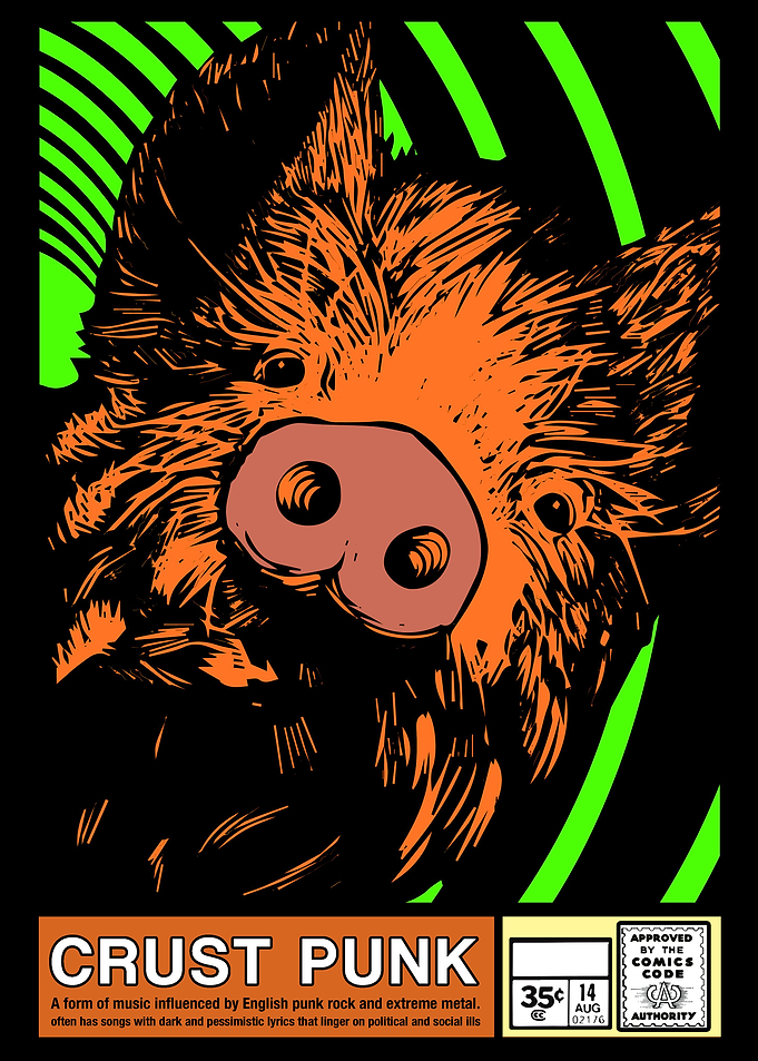 CRUST PUNK COMIC
