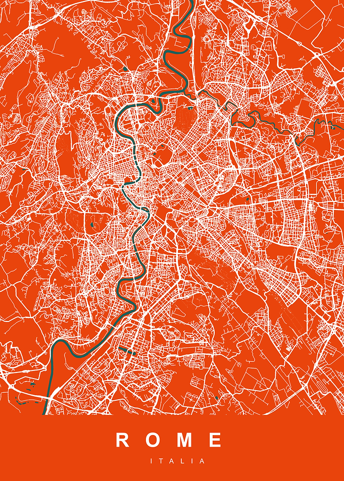 ROME Map ITALY