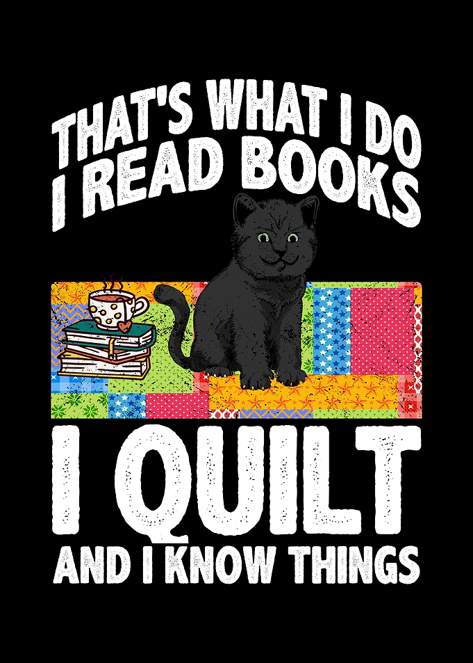 I read books I quilt and I
