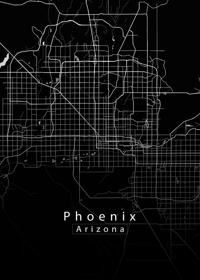 Phoenix City Map