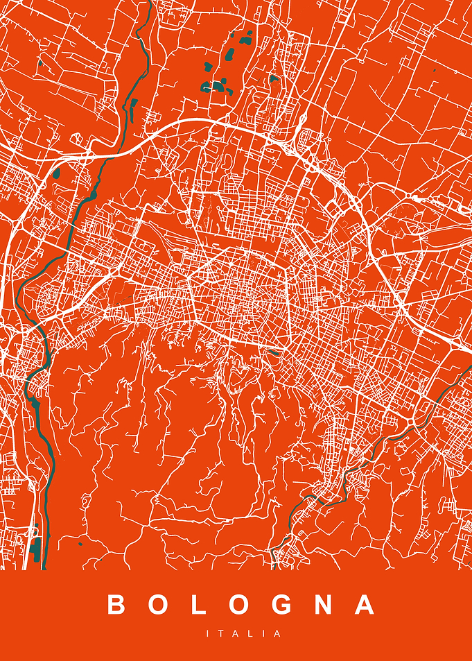BOLOGNA Map ITALY