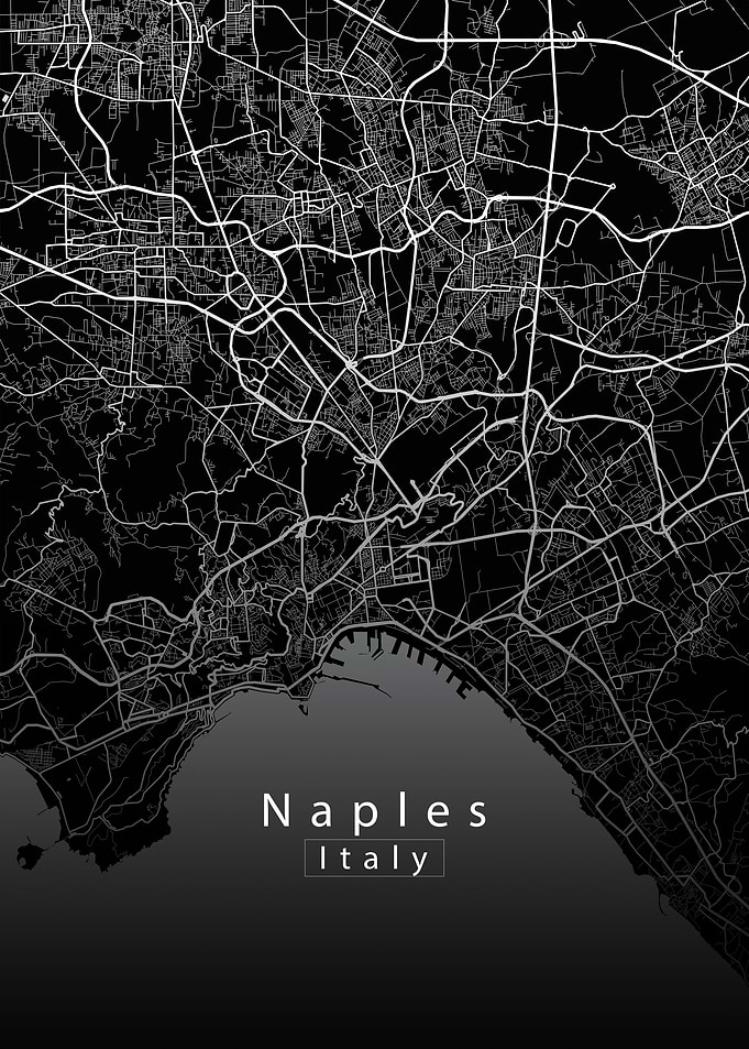 Naples City map