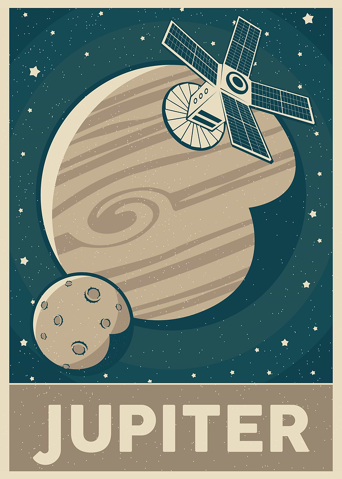 Vintage Jupiter Sign