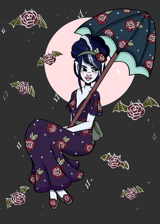 Vampire in the Garden