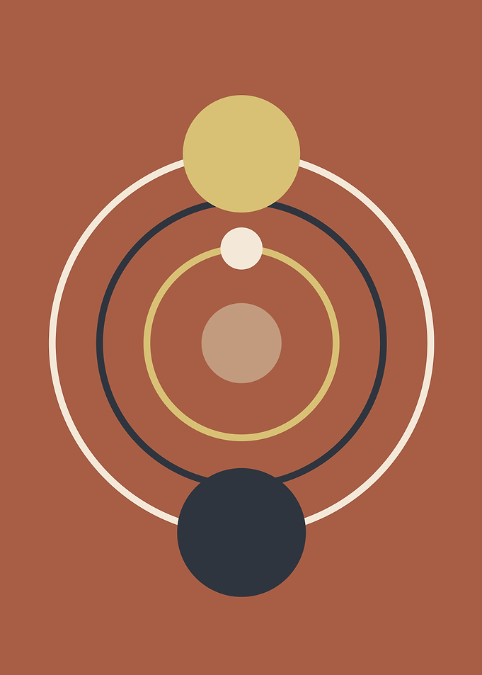 Geometric shape art