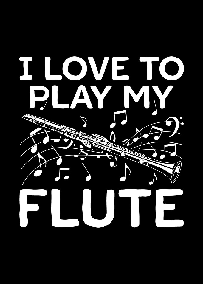Flute Flutist Flutee Gifts