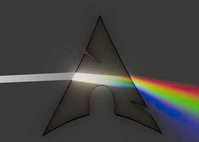 Arch Linux Rainbow