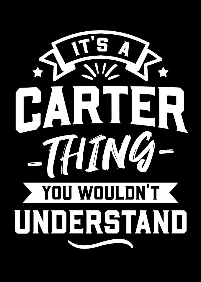 Its A Carter Thing