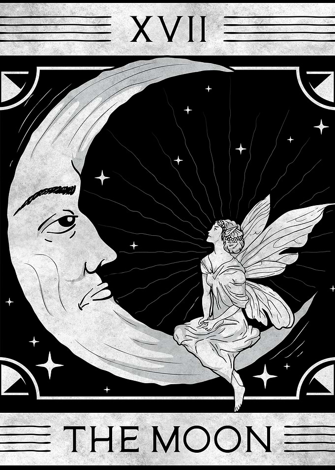 Fairycore Fairy Tarot Card