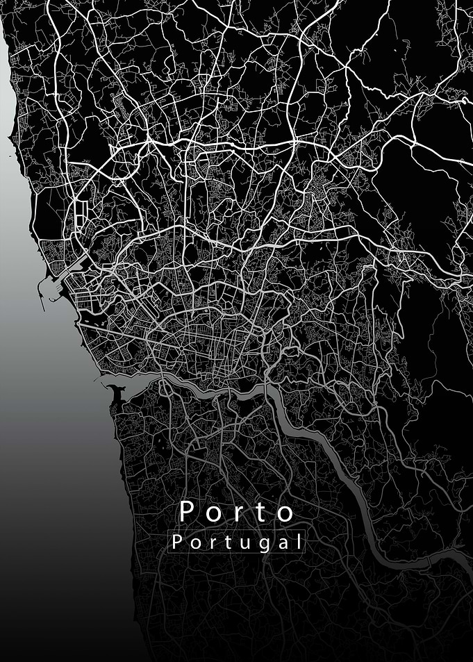 Porto City Map