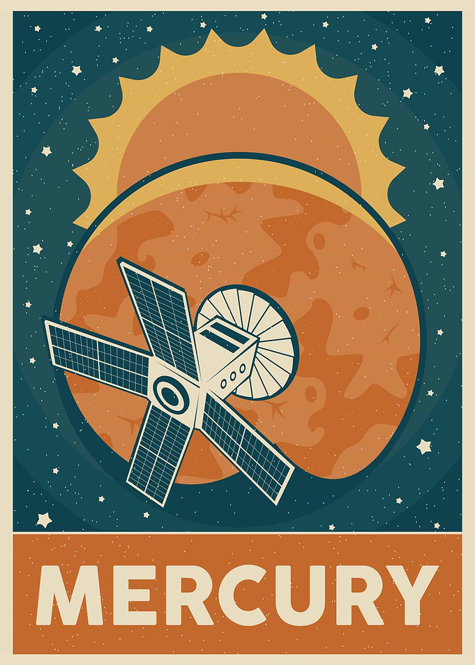 Vintage Mercury Sign