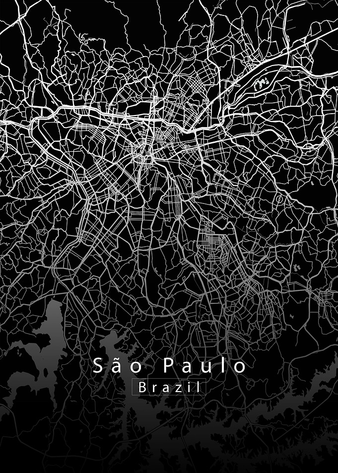 Sao Paulo City Map