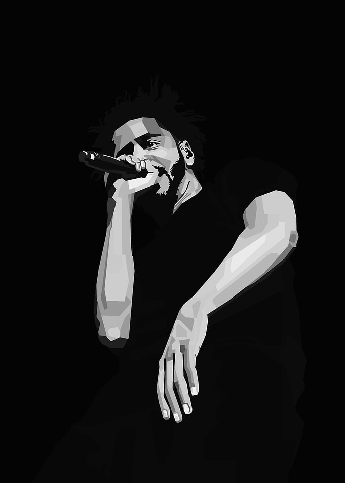 Black And White Wpap Rap