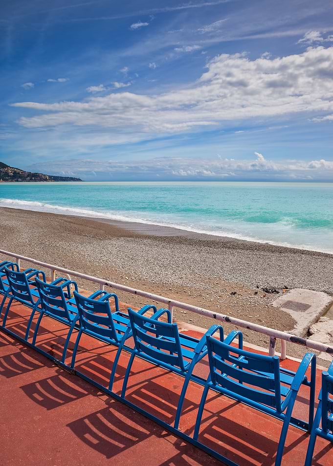 Sea Promenade In Nice