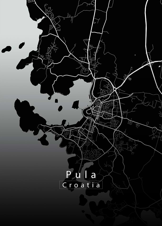 Pula City Map