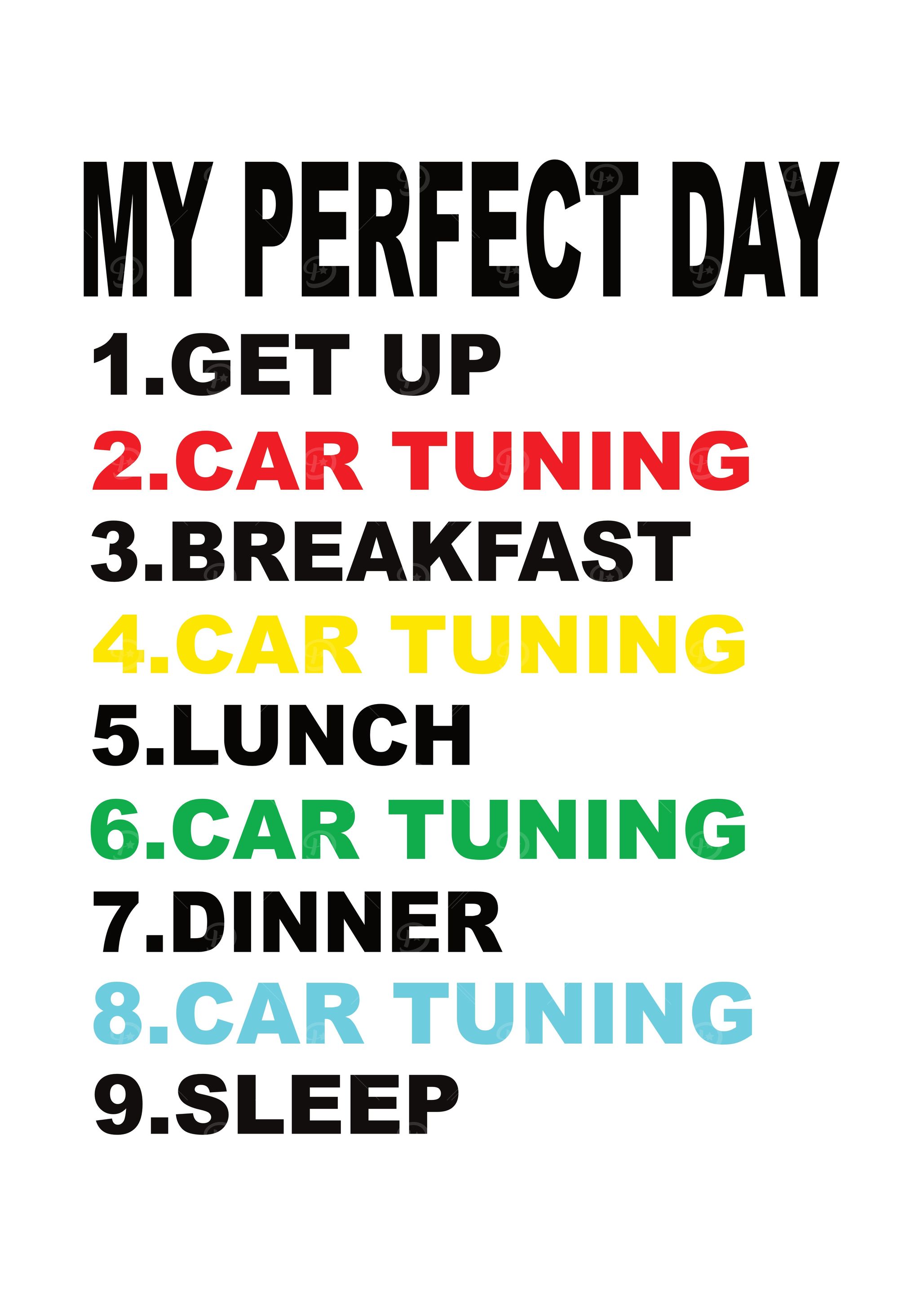 My Perfect Day Car Tuning