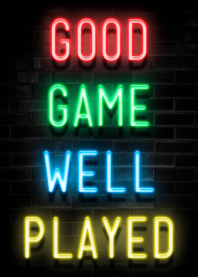 GOOD GAME WELL PLAYED