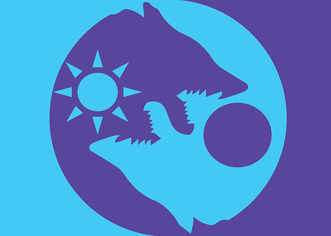 Skoll and Hati