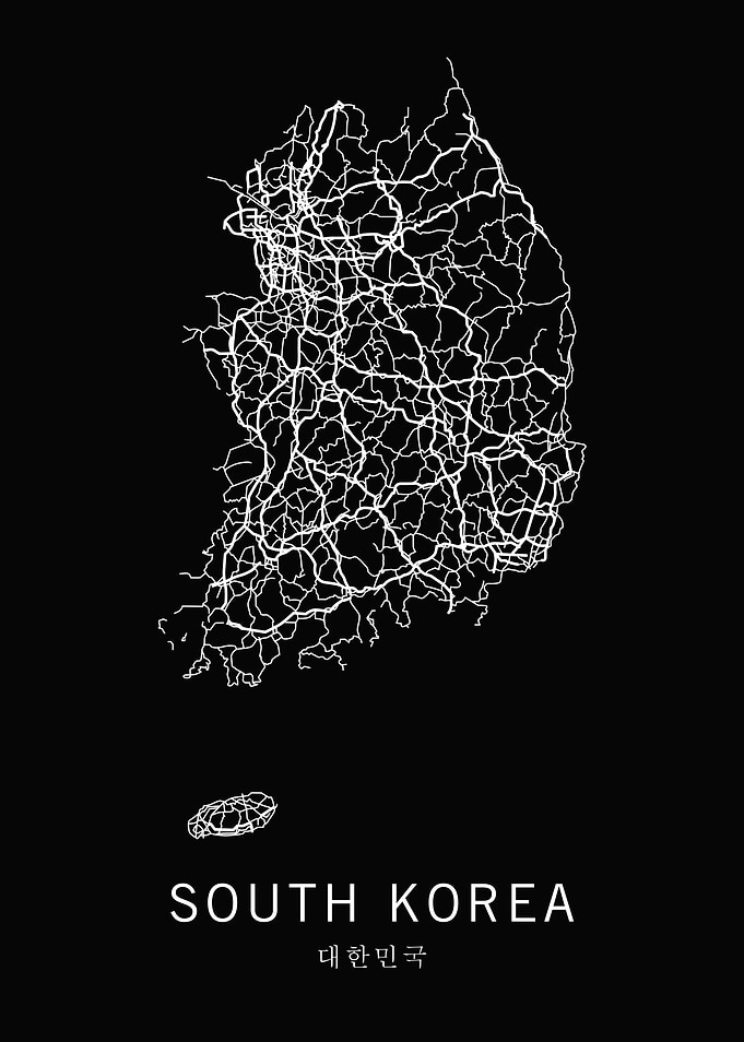 South Korea Road Map