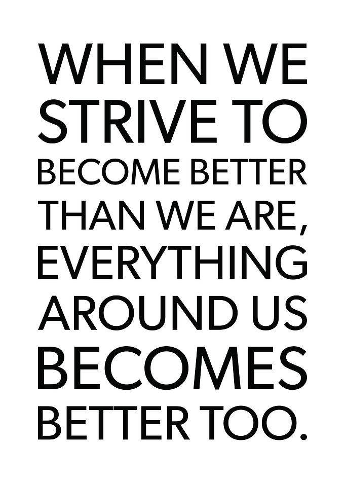 Strive To Become Better