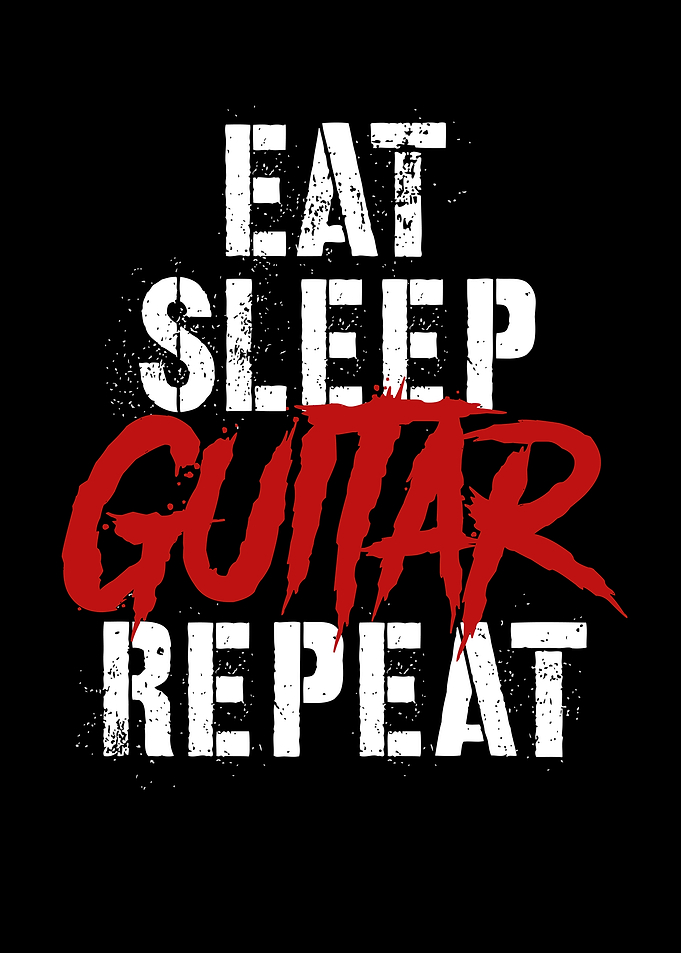 Eat Sleep Guitar Repeat