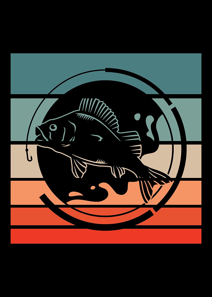 Fishing Retro Vintage