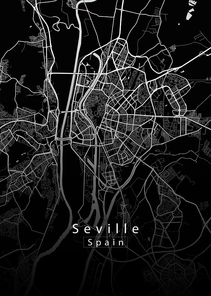 Seville City Map