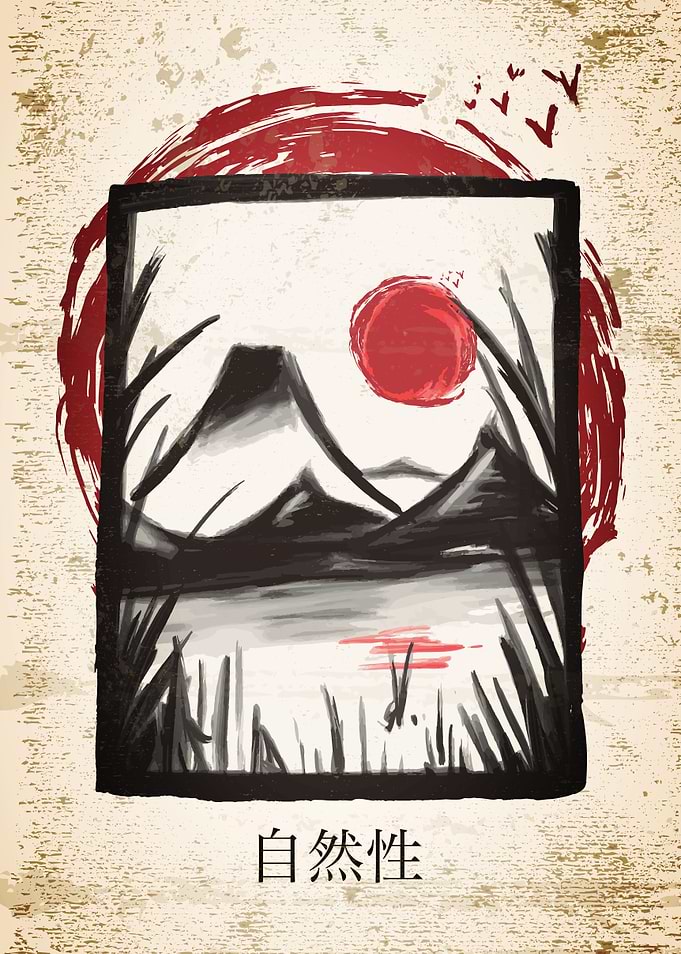 Japanese Brush Painting