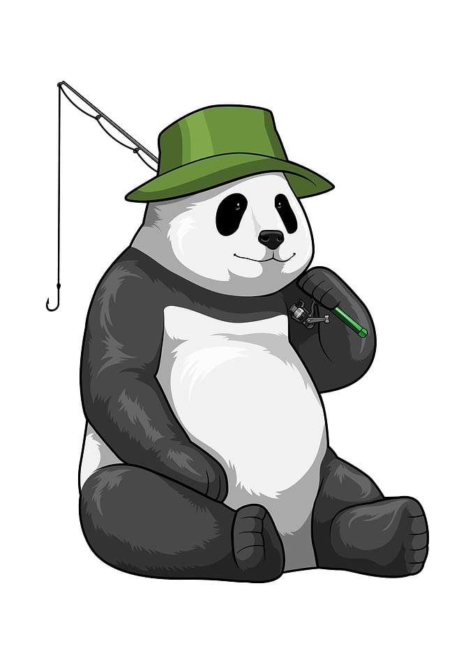 Panda Fishing Fishing rod