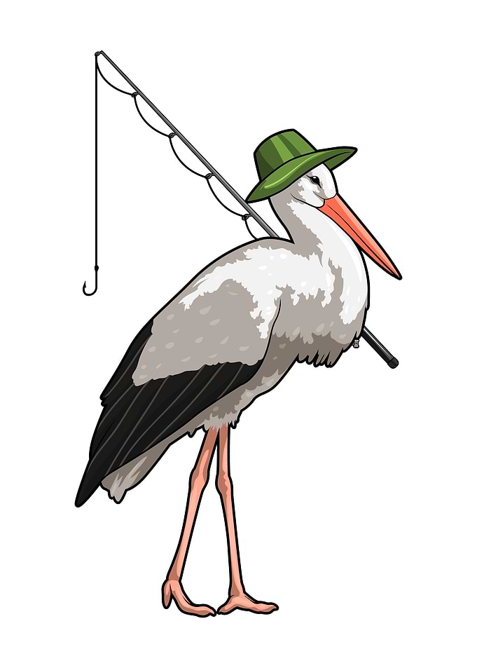 Stork Fishing Fishing rod