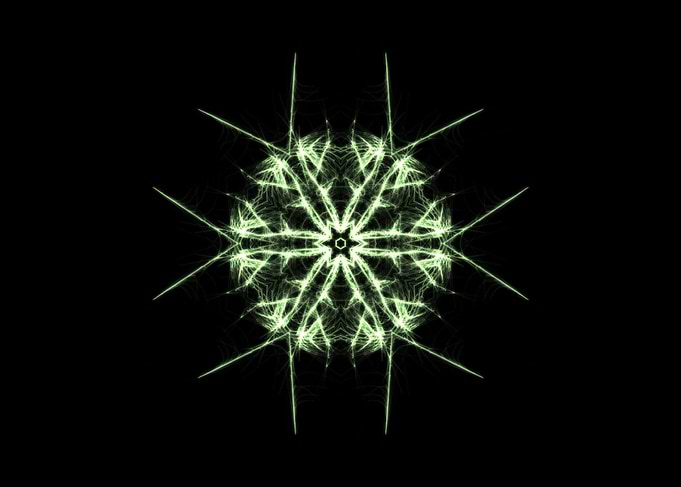 The Green Snowflake