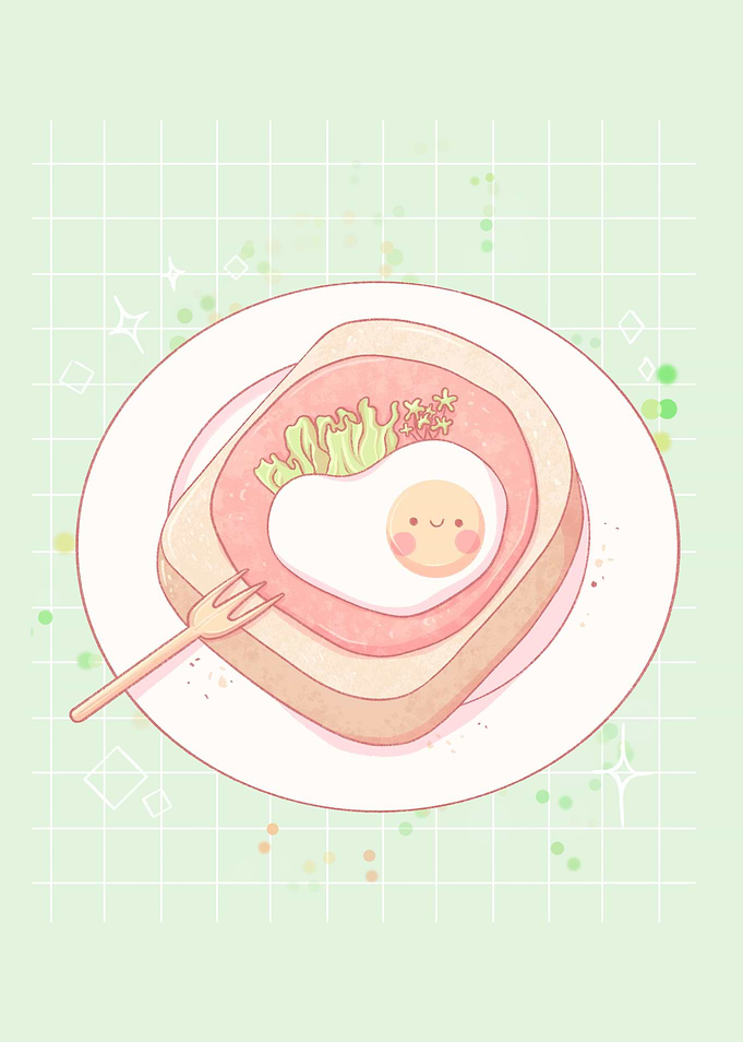 Yummy Ham Toast