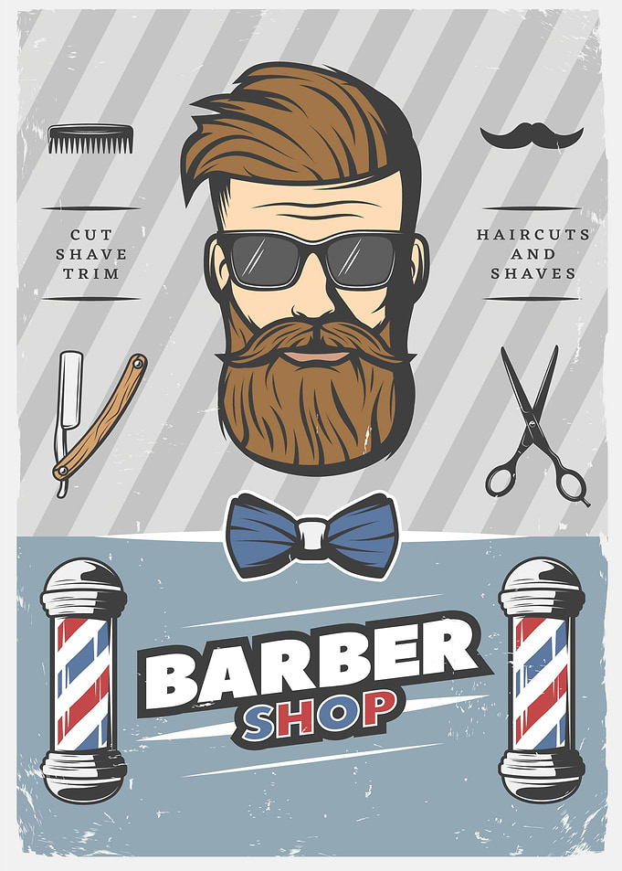 Barber Shop Decorative