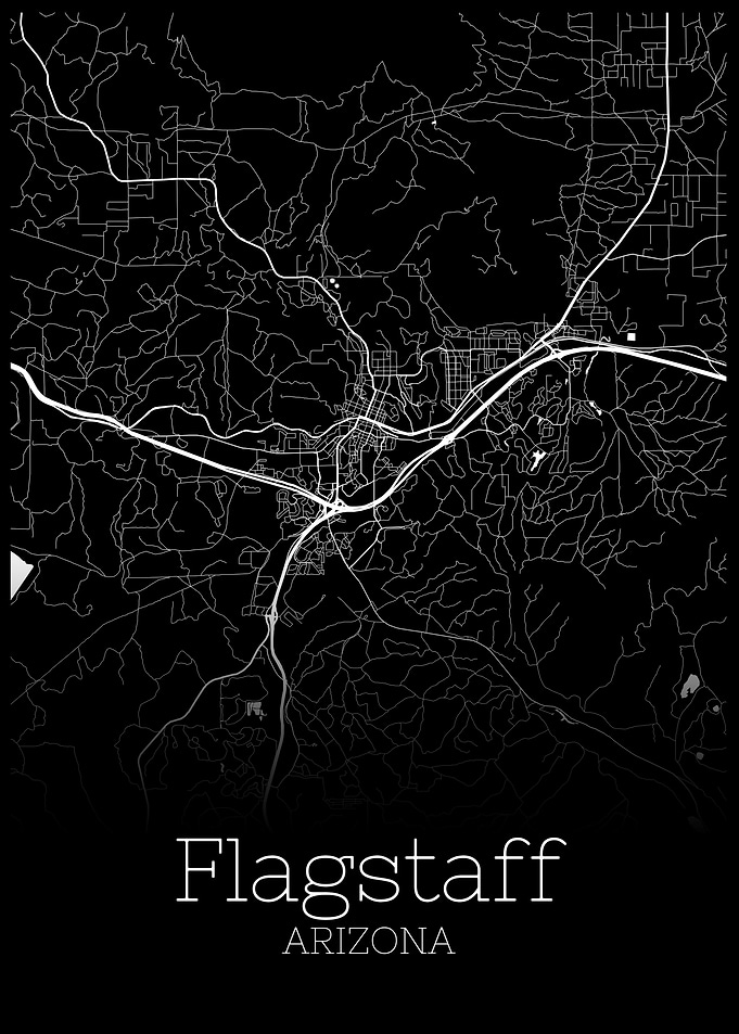 Flagstaff Arizona city map