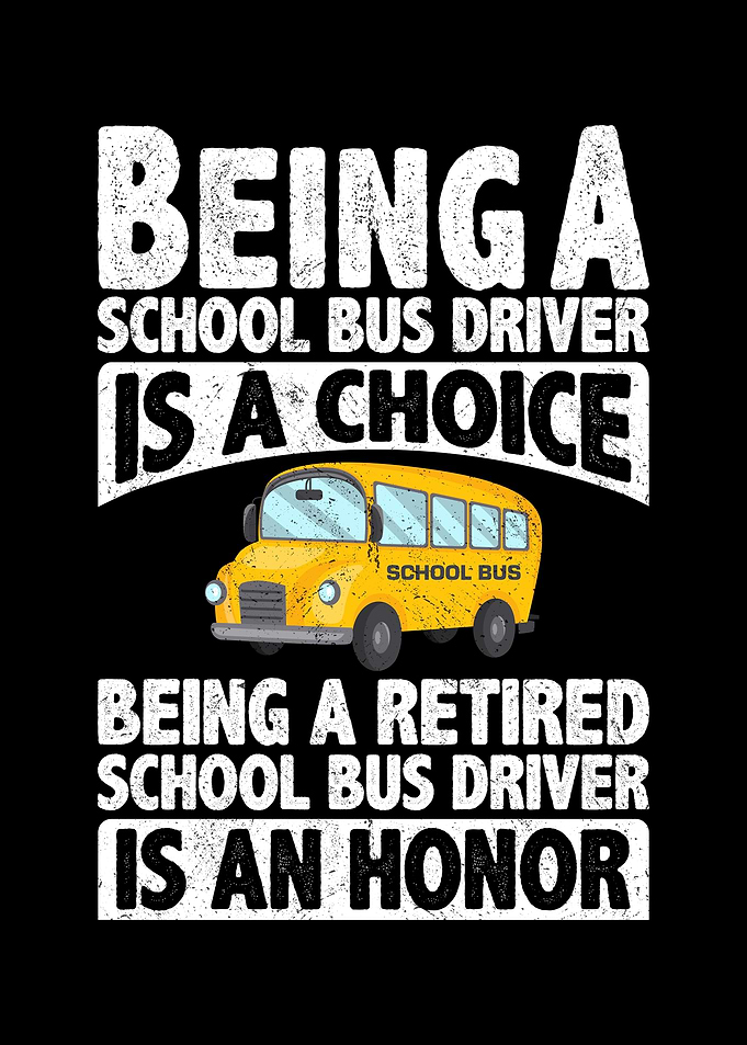 Being a retired school bus