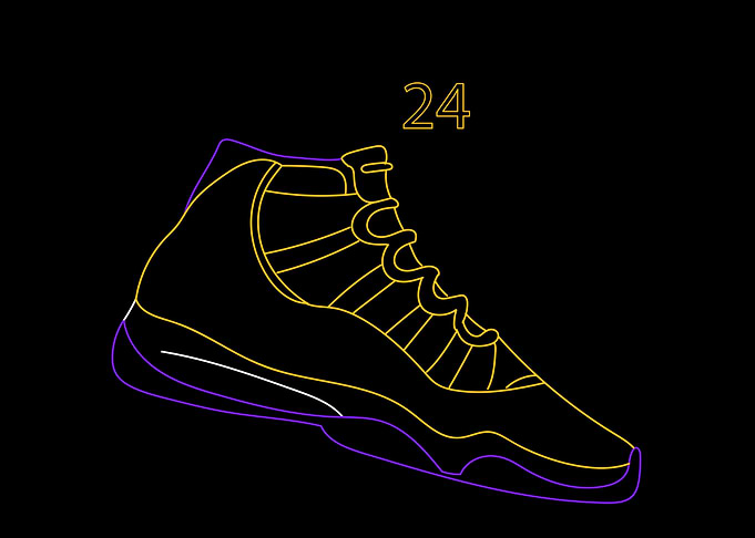 neon shoe 24