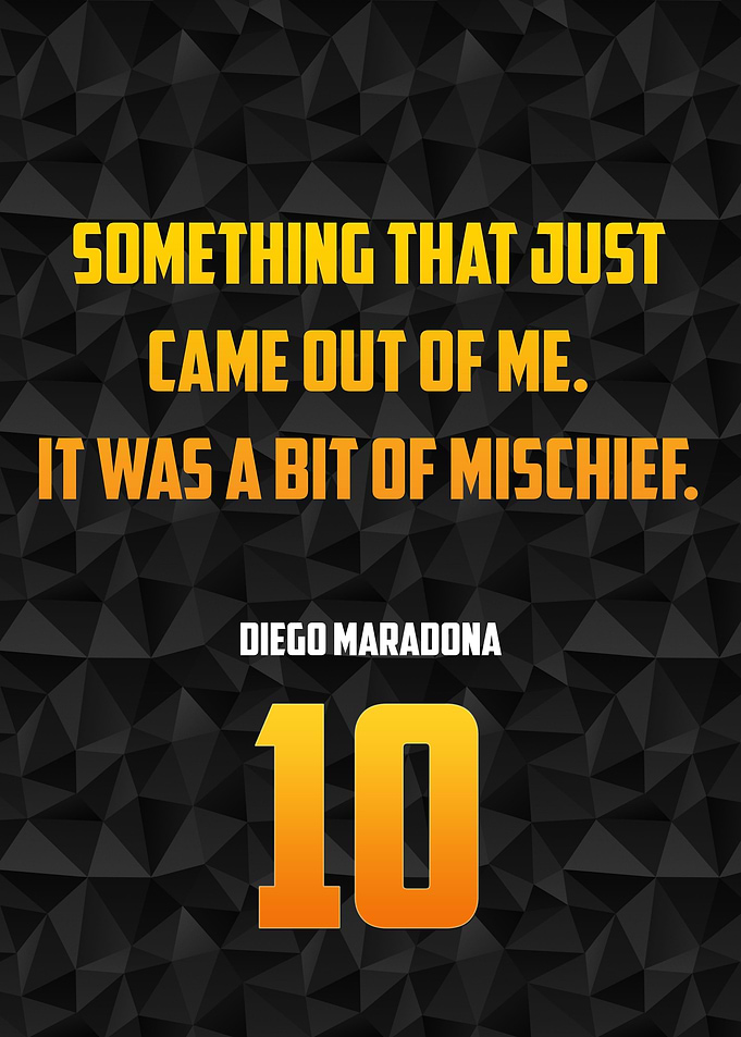 quote diego maradona