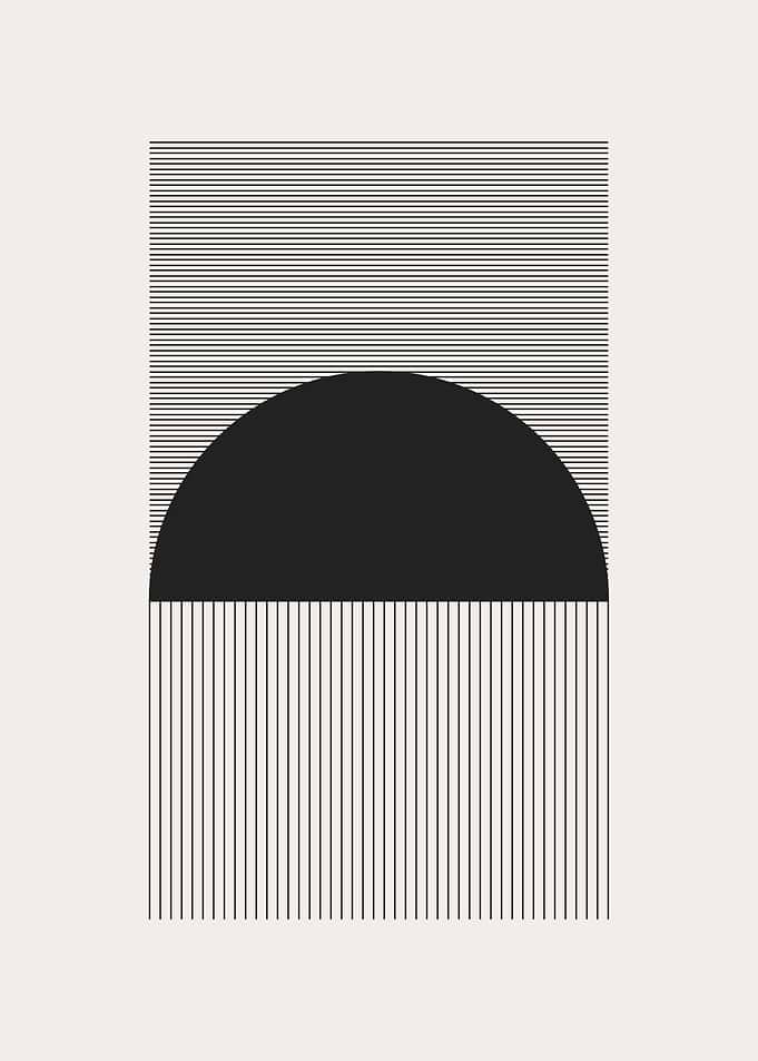 Geometric contemporary art