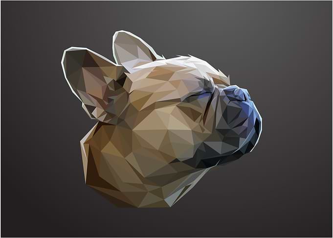 Bulldog Lowpoly