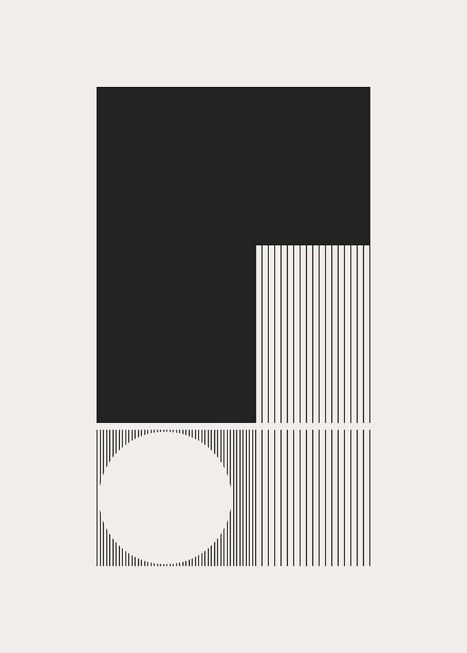 Scandinavian geometric art