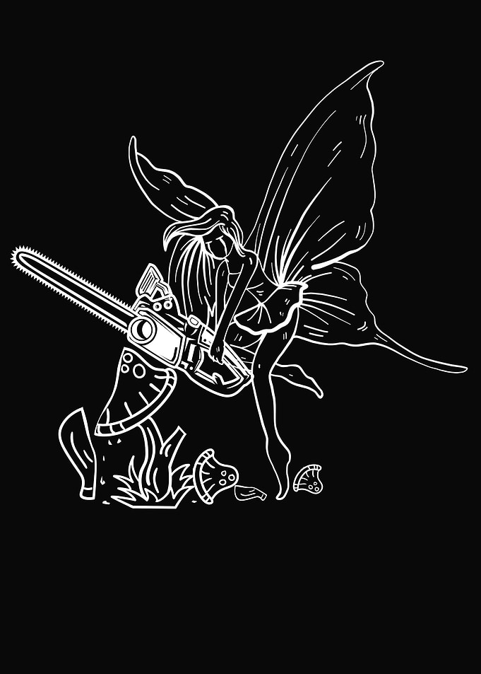 Fairycore Gothic Fairy
