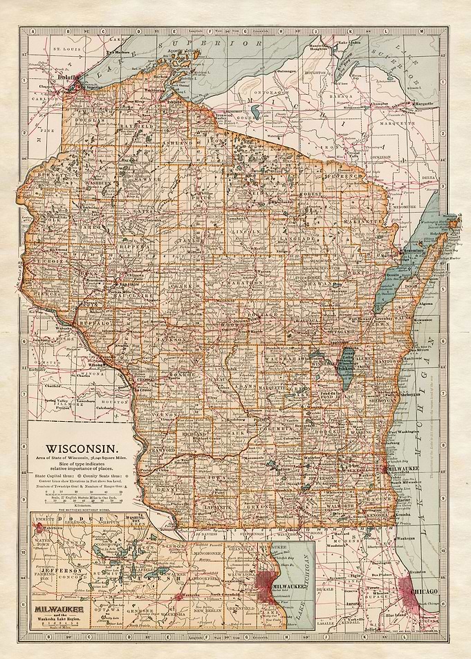 WISCONSIN USA PORTRAIT