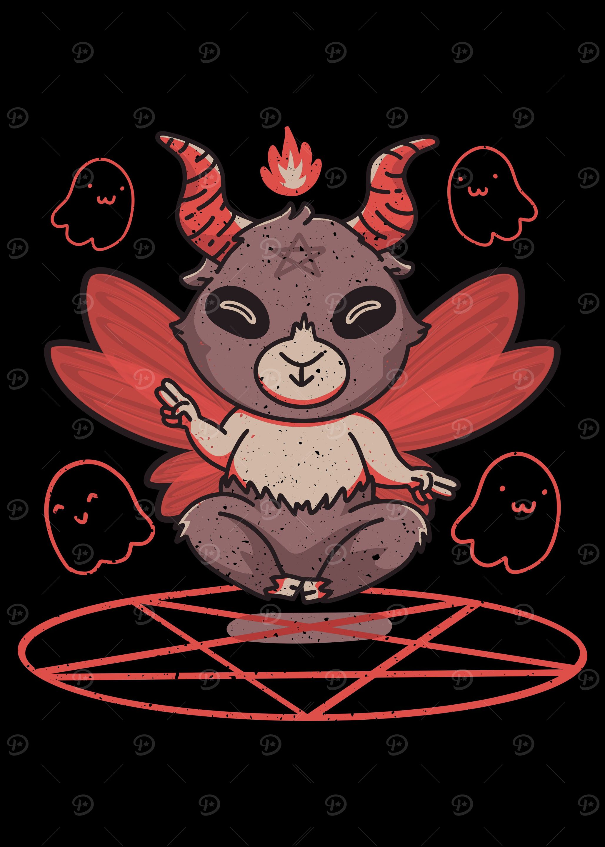 Fairycore Fairy Baphomet